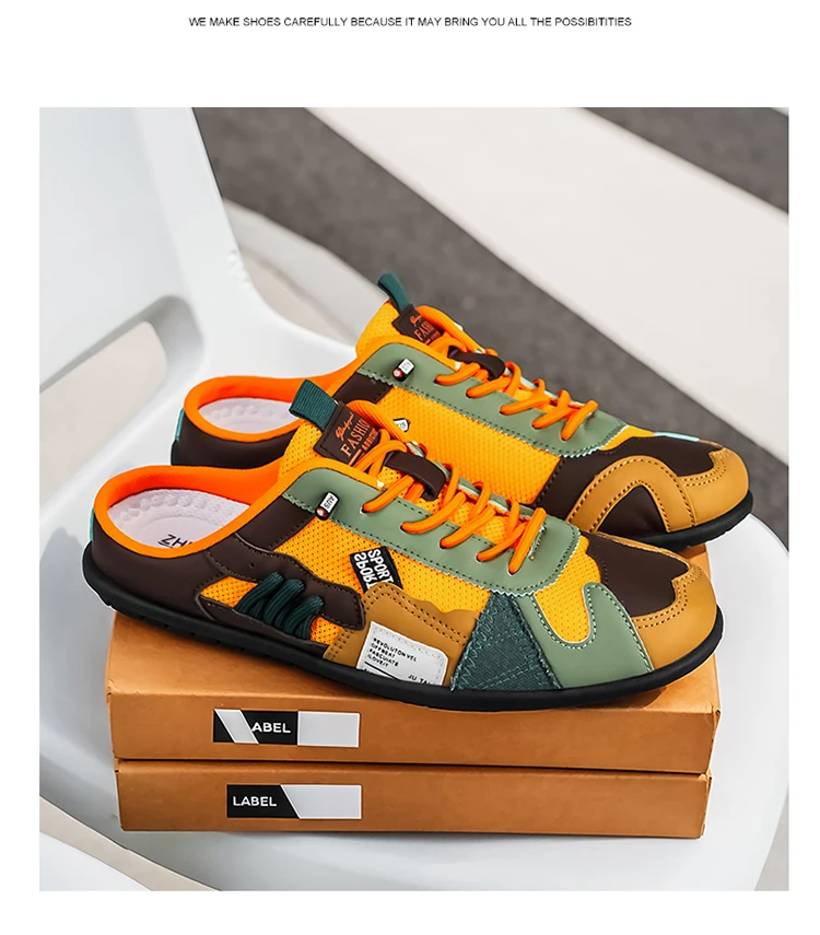Herren Winter-Hausschuhe Leicht und Langlebig für Innen- und Außenbereich Doppelnutzung Halloween-Geschenk – Detail 25