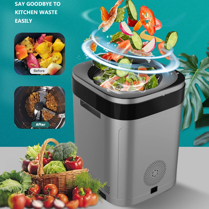 High-quality new arrivalsBest Price Kitchen Food Garbage Disposal Electric Waste Food Recycling hine Composting for Home