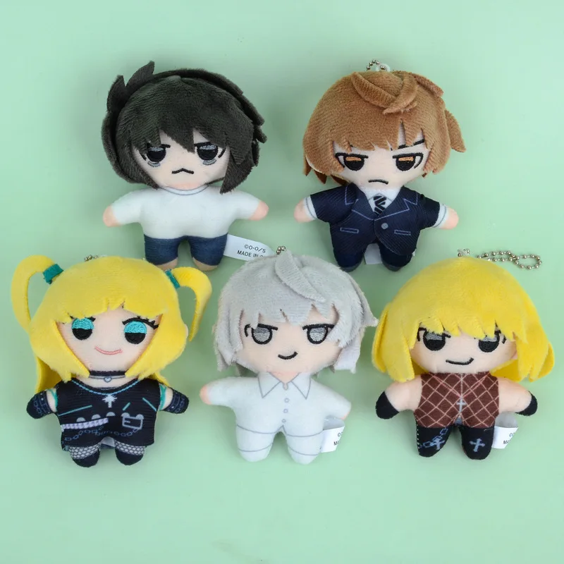 5 Style 9cm New Death Note Plush Doll Pendant Misa Amane Yagami Light Mihael Keehl L Lawliet Toys For Gift