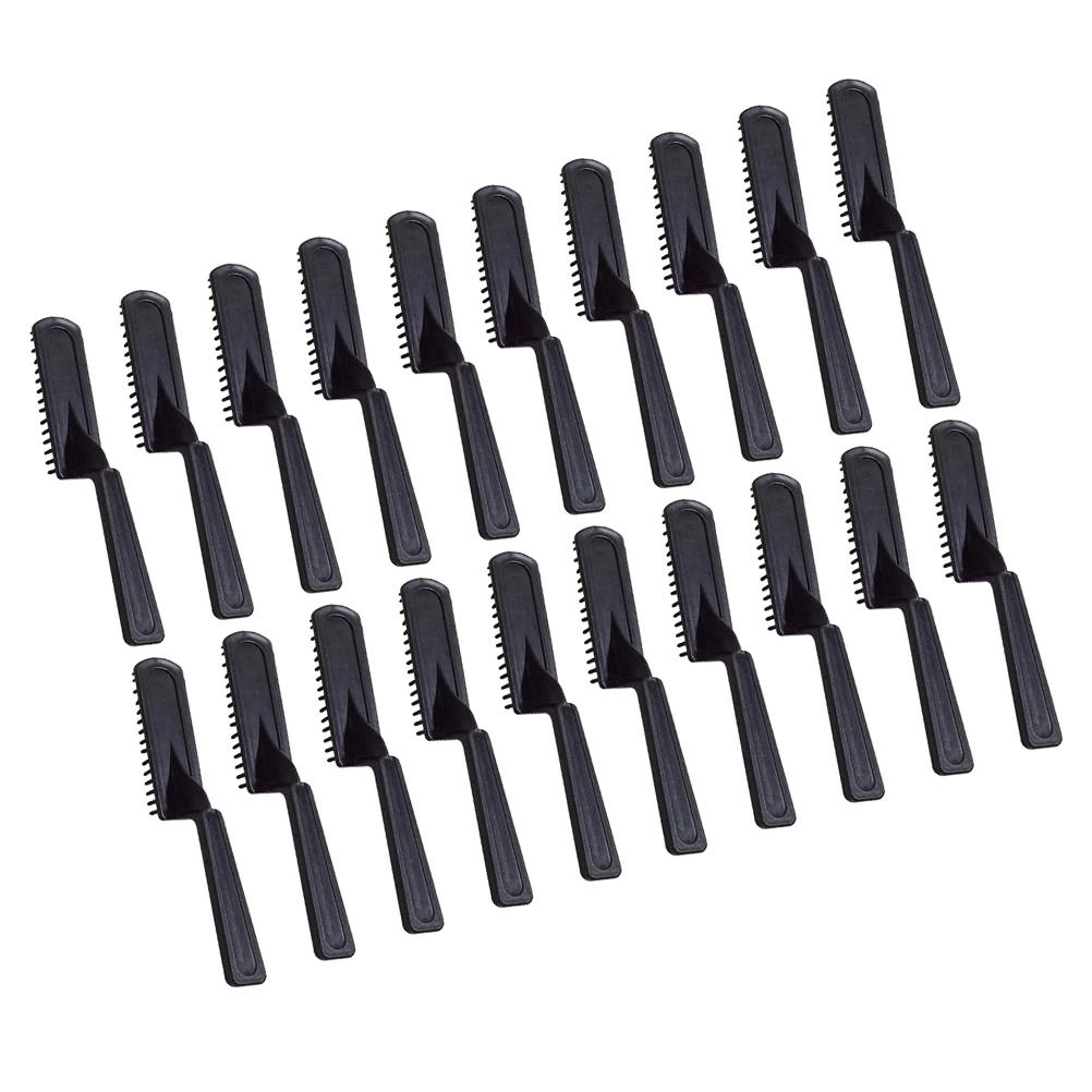 

20pcs Dyeing Teeth For Barber Dye Salon Home Use Color Comb Brush Hair Color Comb Barber Tools Hair Tinting Tool