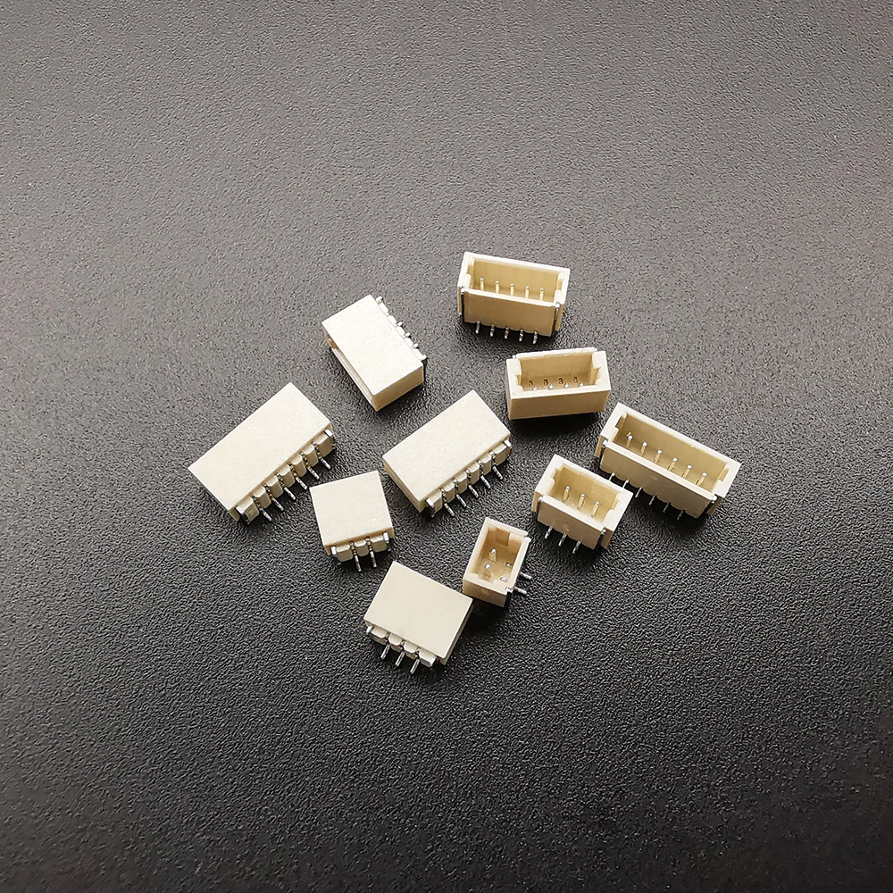 10Pcs SH 1.0mm/JST 1.25mm/ZH 1.5mm/PH 2.0mm/XH2.54mm 2P 3P 4P 5P 6P Horizontal Vertical Male Socket Housing Pin Header Connector