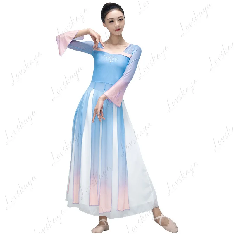 Classical Dance Costumes New Classical Dance Costumes Modern Dance Practice Performance Costumes Comfortable Fairy