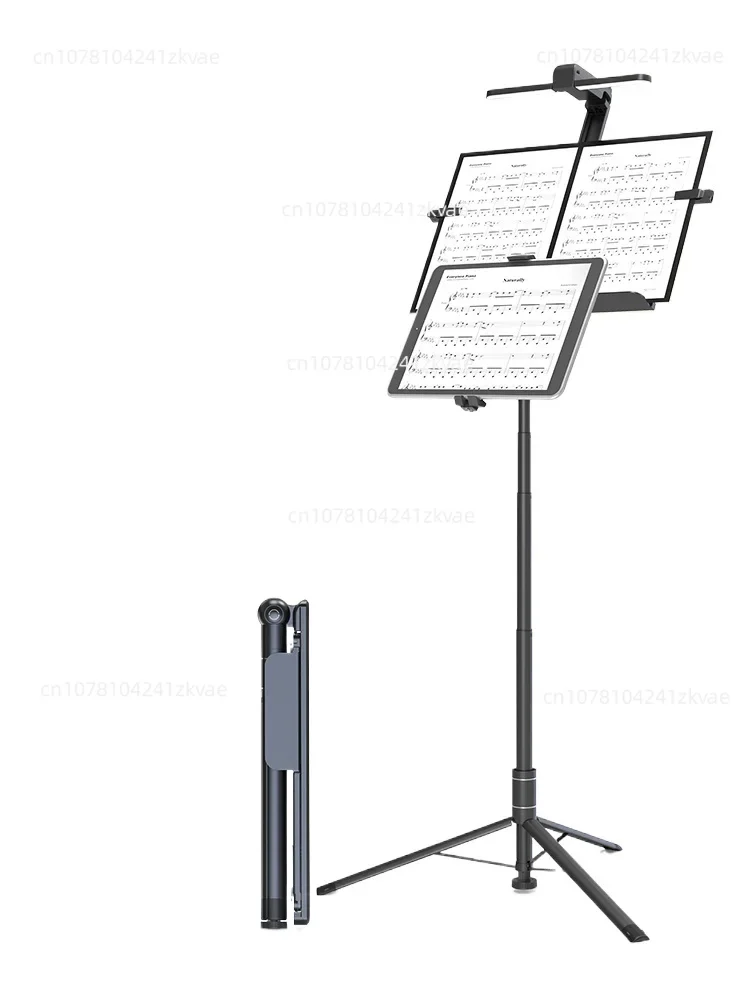 

Integrated Folding Music Stand Violin Guitar Stand Home Performance Portable