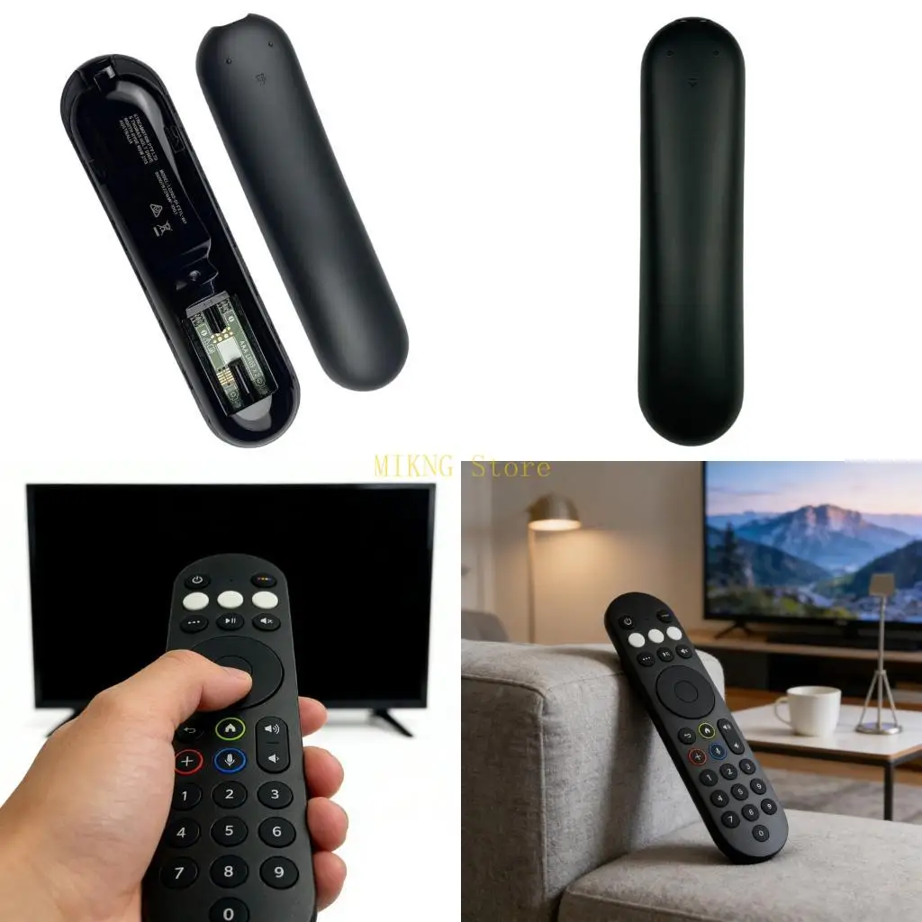 Hubbl 203 01 FXTL Portable Voice Remote Control Broad Compatibility for Multimedia Player Material Ergonomic best sale