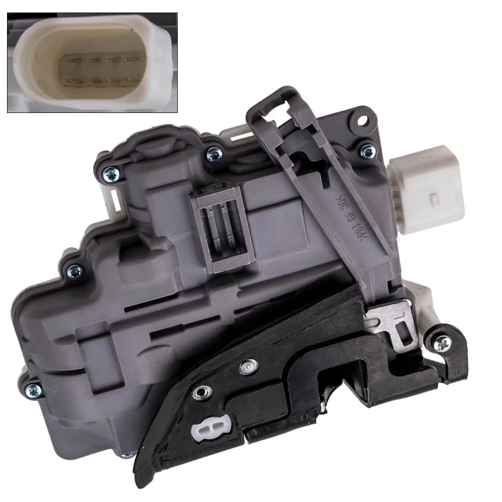 RHD Front Left Car Power Door Lock Actuator For VW Audi Q7 A4 A5 Q3 Q5 TT 8 pin for 5 Q3 Q5 8J2837015A 8 pins