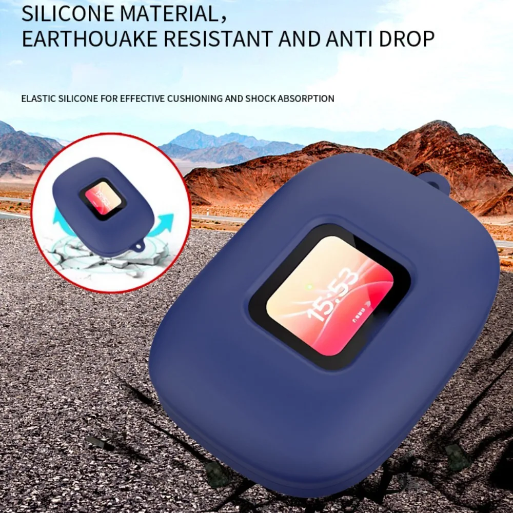 Soft Silicone Case Cover Protective Shockproof Protector Anti-Scratch with Hook Shell for Cleer arc 3