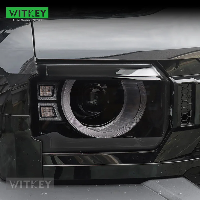 For Jietu Traveler Headlight Assembly Modified LED Lens Far Near Integrated Shanhai T2 Guard Style Car Light