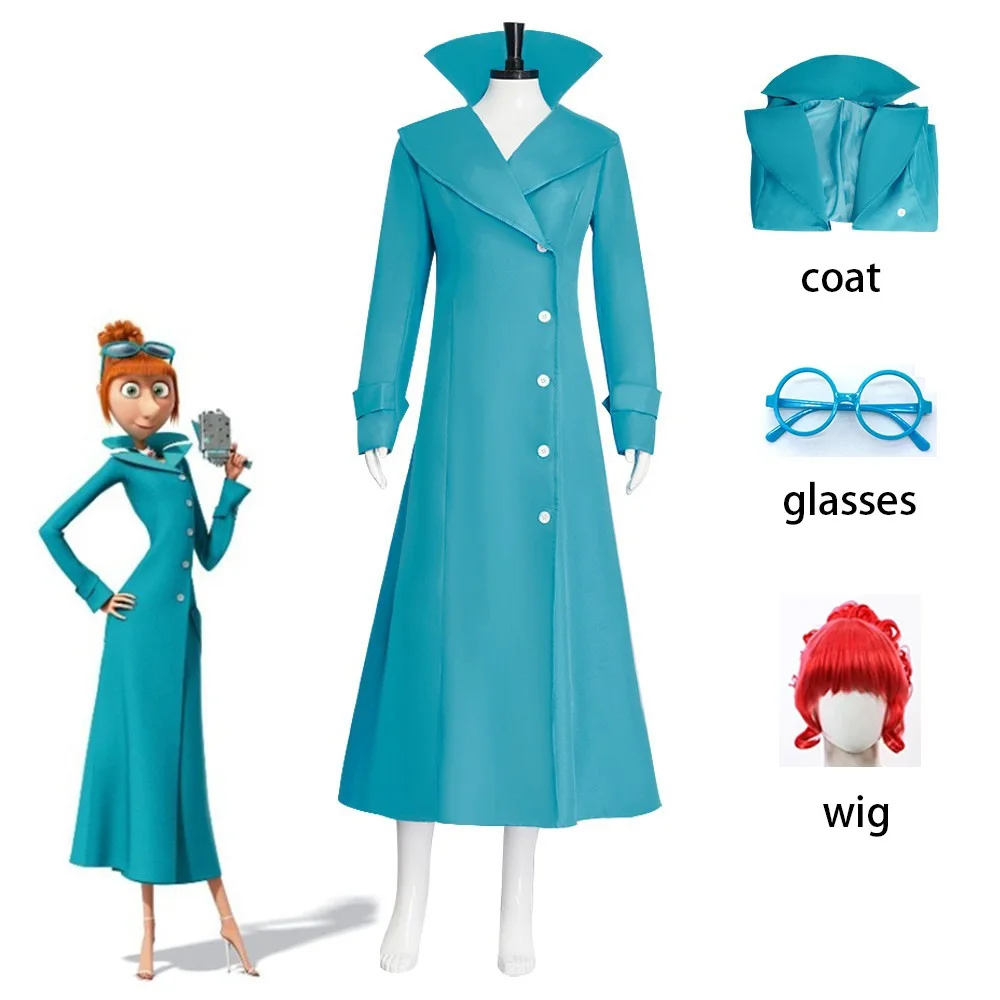 Movie Minion Thief Daddy Lucy cosplay costume Halloween party performance cosplay cosplay costume