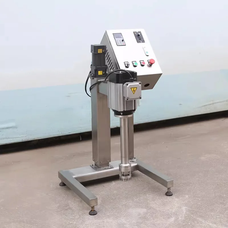 Experimental Lift-Type Emulsifier High-Shear Emulsifier Sanitary Homogenizer Suitable for Moisturizer and Shaving Cr(Customized)