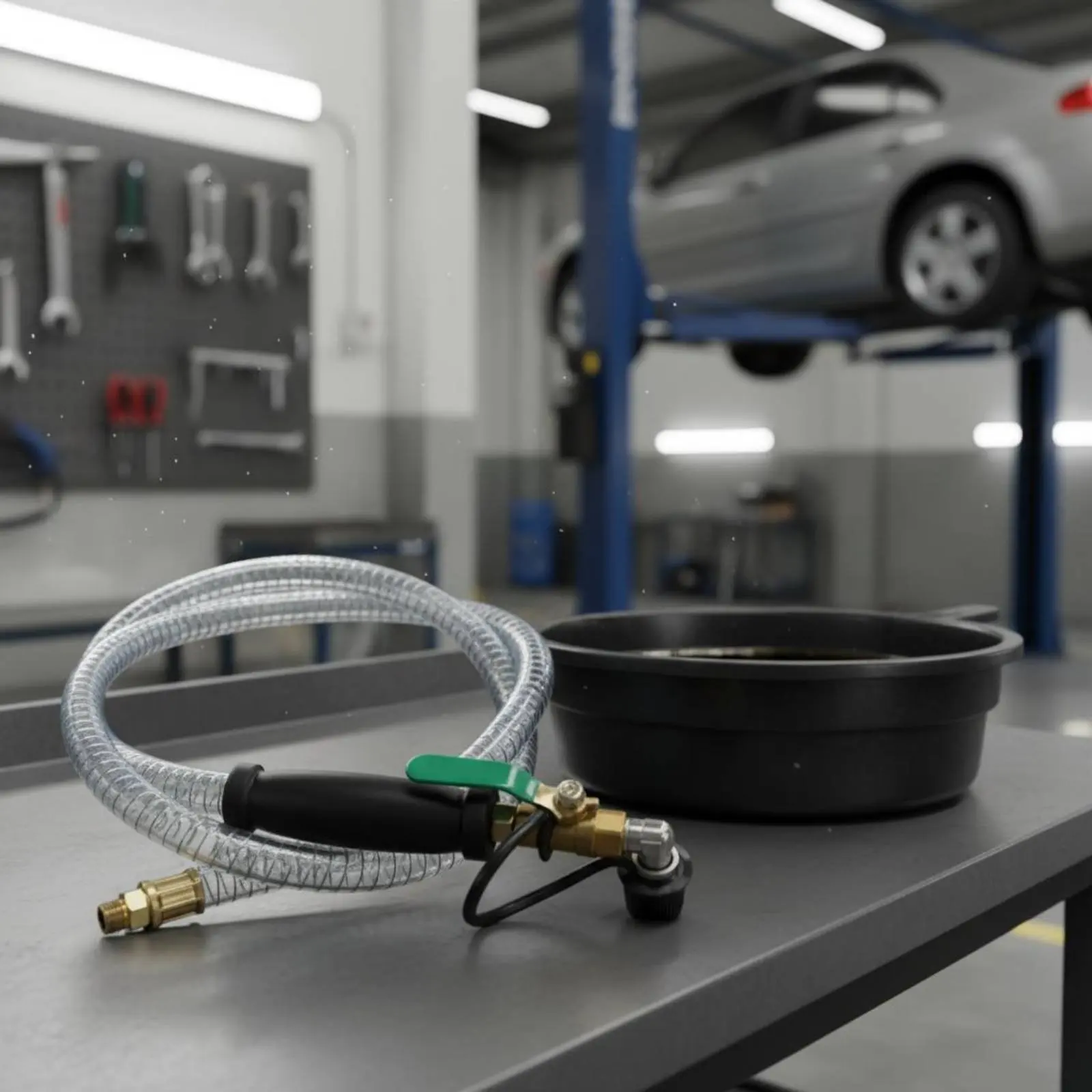 

Pneumatic Oil Hose Flexible Engine Oil Suction Tube Auto Repair Supply for Workshop