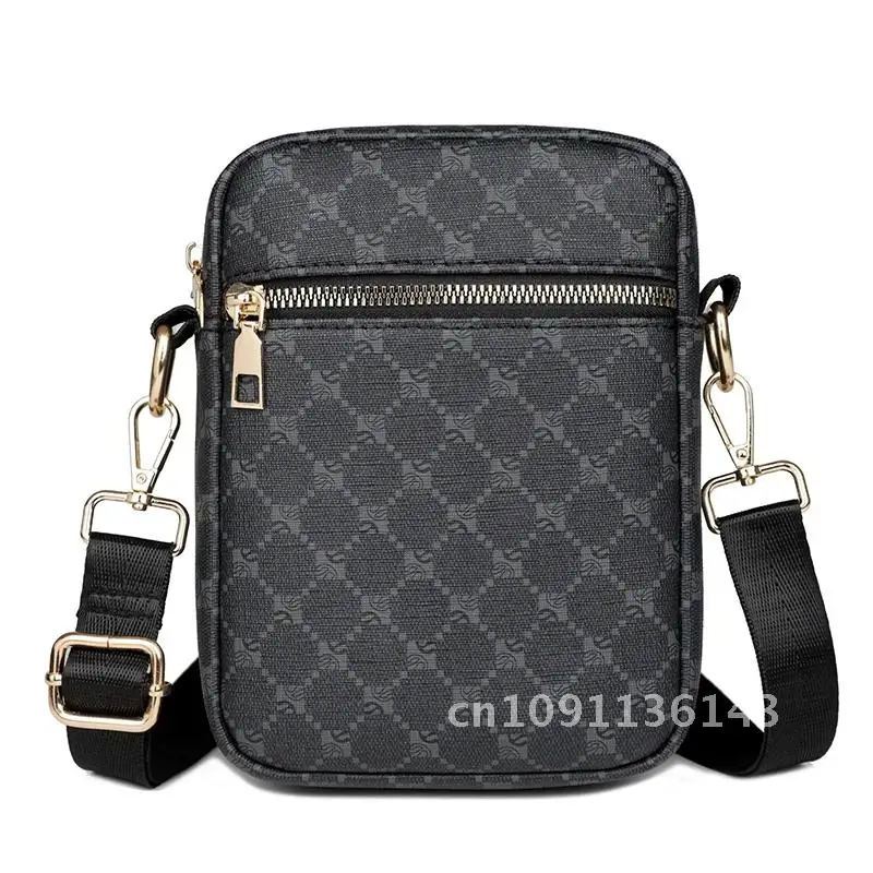 

Men's mini printed leather shoulder messenger crossbody hommes designer bag bag bag bag luxury sacoches
