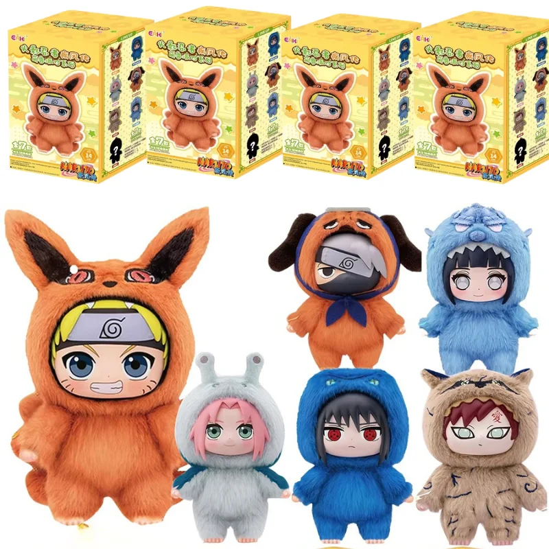

NEW 2026 Naruto Shippuden Beast Party Series Bag Pendant Chibi Kakashi Sasuke Figure Ornament Toy Collection Birthday Gift