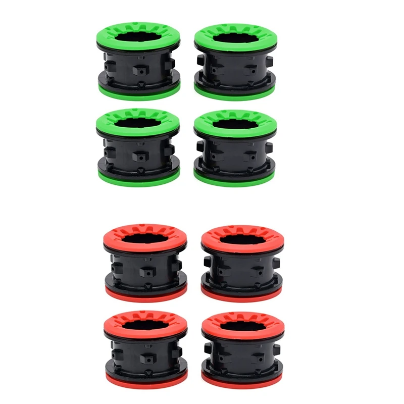 4Pcs Wheel Rim Wheel Hub 7548 7549 For ZD Racing DBX-10 DBX10 1/10 RC Car Upgrade Parts Spare Accessories