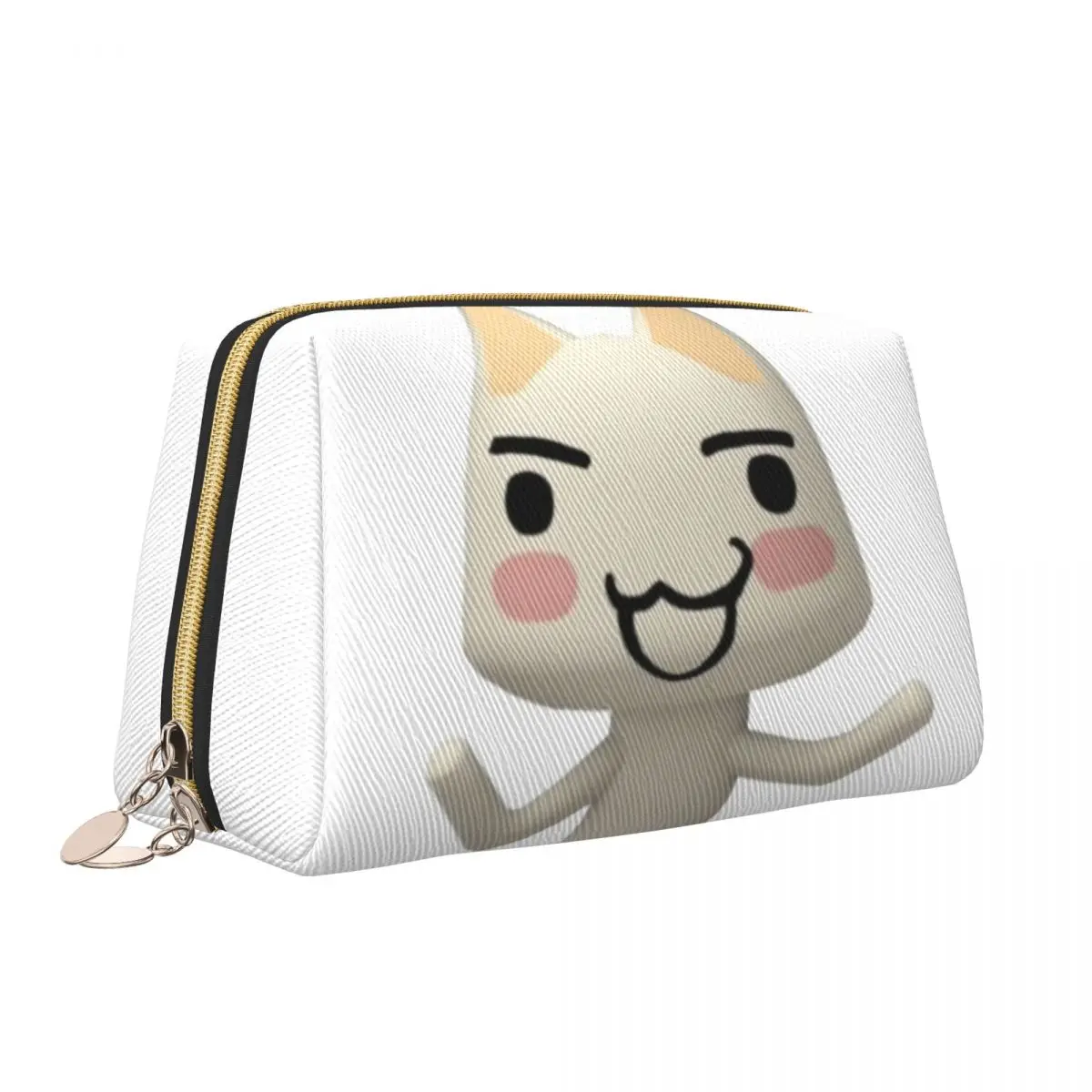 Travel Cartoon Anime Games Toro Inoue Cat Toiletry Bag Cute Makeup Cosmetic Organizer for Women Beauty Storage Dopp Kit Case