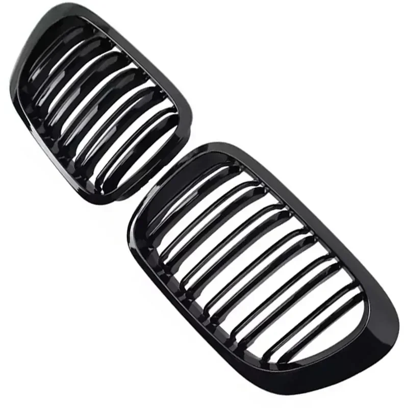 For BMW 3-Series E46 1998-2001 2/4 Doors Car Front Kidney Grill 318i 320i 325i 330i Gloss Black Racing Grille Accessories