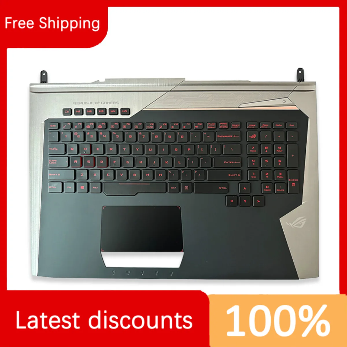 For asus ROG Player Country G752 G752VS GFX72V S6700 S7820 C Case Keyboard Shell