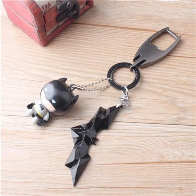 Beast Kingdom Batman Superman Filmes Periféricos Personalidade Criativa Dos Desenhos Animados Chaveiro Pingente Mochila Acessórios Atacado