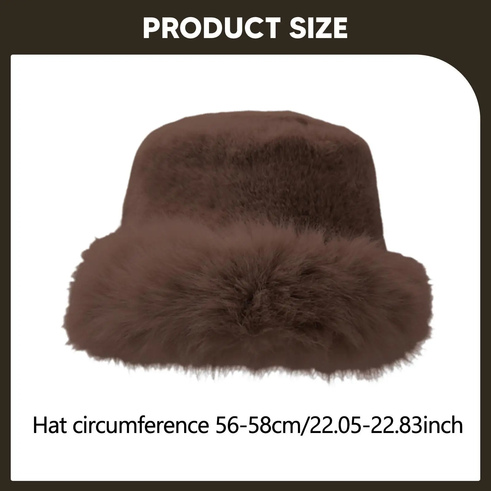 قبعة دلو شتوية عصرية للحماية من البرد قبعة صياد السمك للرحلات والحفلات والتزلج