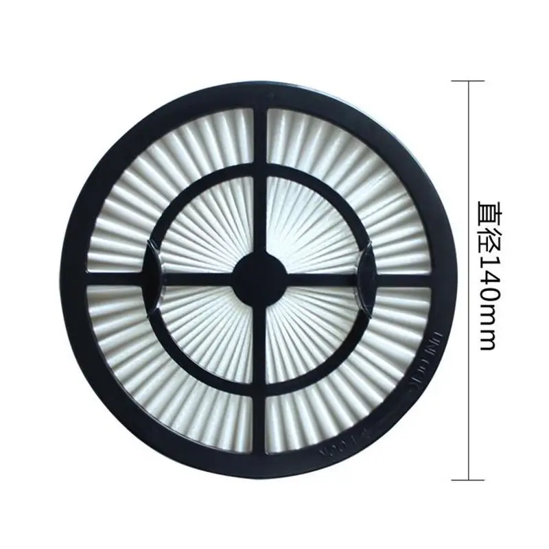 140*29mm size black and white hepa filter and high quailty replacement for vacuum cleaner parts ZW1608 Haier ZWBJ1600-3412