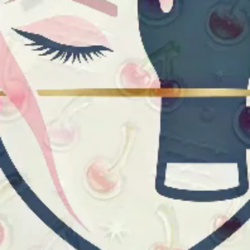 

Sweet Jelly Red Cherry Nail Art Sticker Embossment Girl Women Self Adhesive Nail Sticker New Year Christmas Manicure Decals Gift