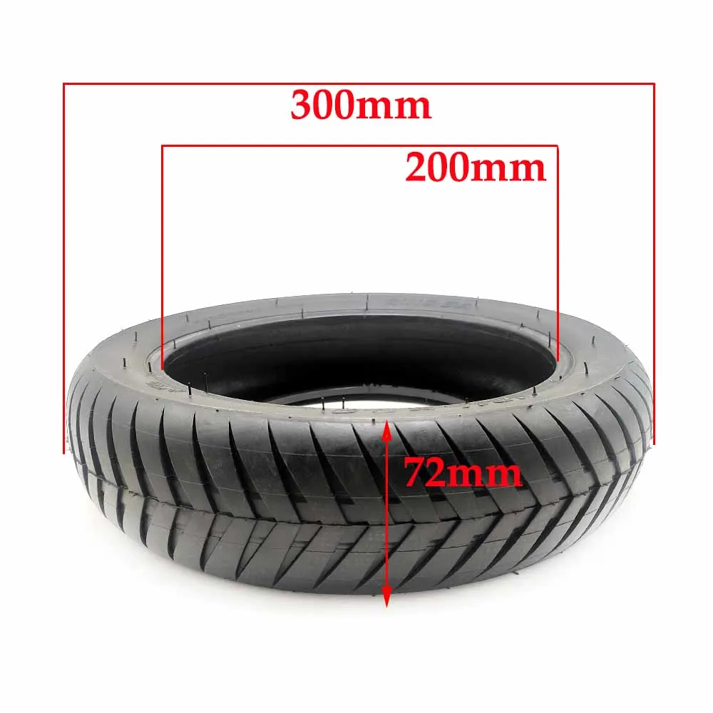 12 1/2x3.0 Tire 12x3.0 Inch Inner Tube Outer Tyre for Folding E-Bike Mini Motorcycle Electric Scooter