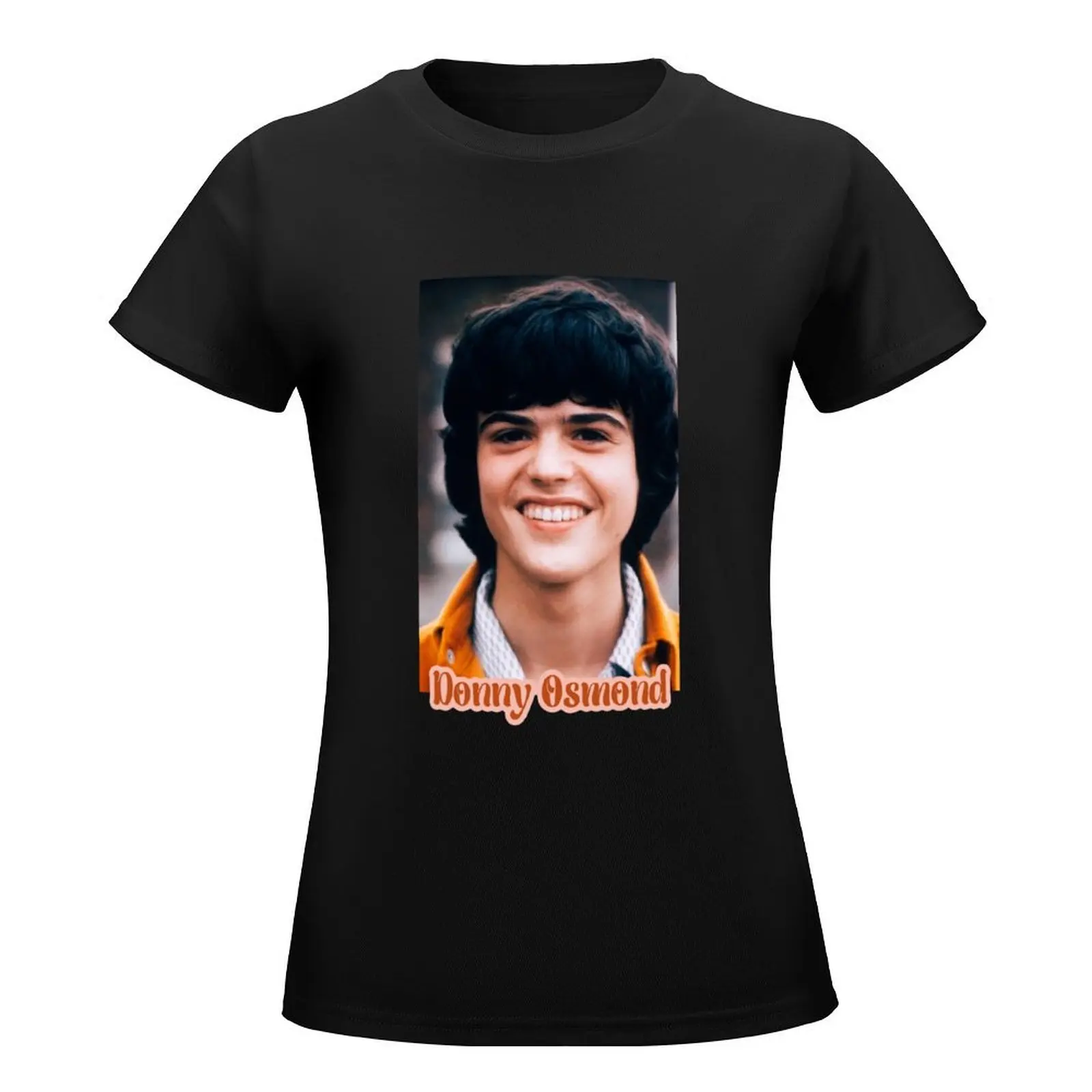 Donny Osmond T-Shirt tees cute tops summer tops Aesthetic clothing cotton t shirts Women