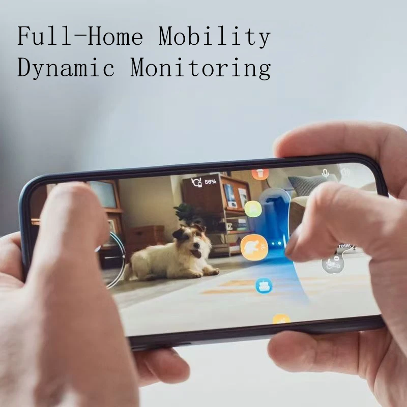 Novo cão robô inteligente original-monitoramento remoto e diálogo de voz, comando em nuvem ai animal de estimação eletrônico para crianças brinquedo companheiro