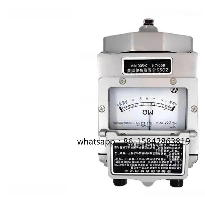 ZC25-3/4 ZC11D-10 500V/1000V Insulation Resistance Tester Plastic Shell Shake Table