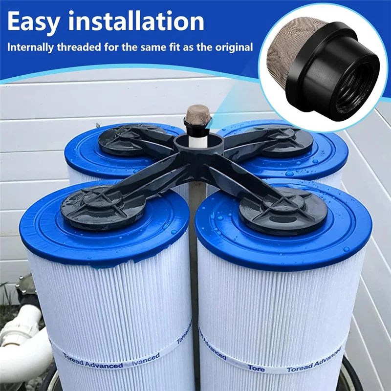 ดี-6 ชิ้น 190106 Z Air Bleeder Screen Cap สแตนเลสสตีลกรองหน้าจออะไหล่-Air Valve Strainer Cap