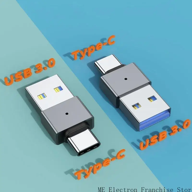 T5EA แบบพกพา USB3.0 เพื่อพิมพ์อะแดปเตอร์ C สำหรับการถ่ายโอนข้อมูลและตัวแปลงการชาร์จง่าย