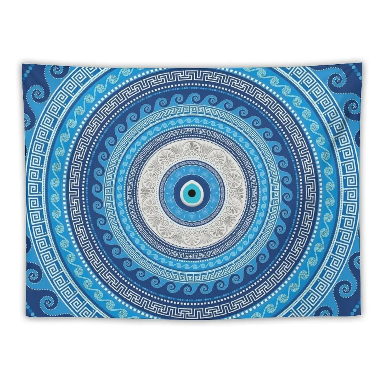 

Greek Mati Mataki - Matiasma Evil Eye ornament #2 Tapestry House Decoration Custom House Decorations Tapestry