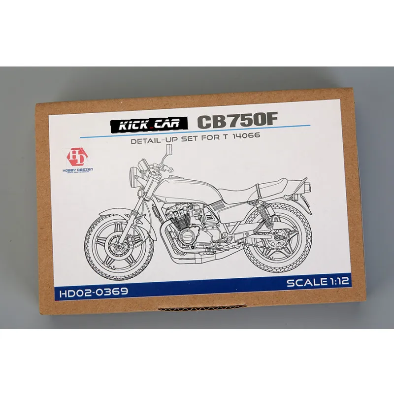 Hobby Design HD02-0369 1/12 CB750F Detail-UP Set For Tamiya Metal Modified Parts