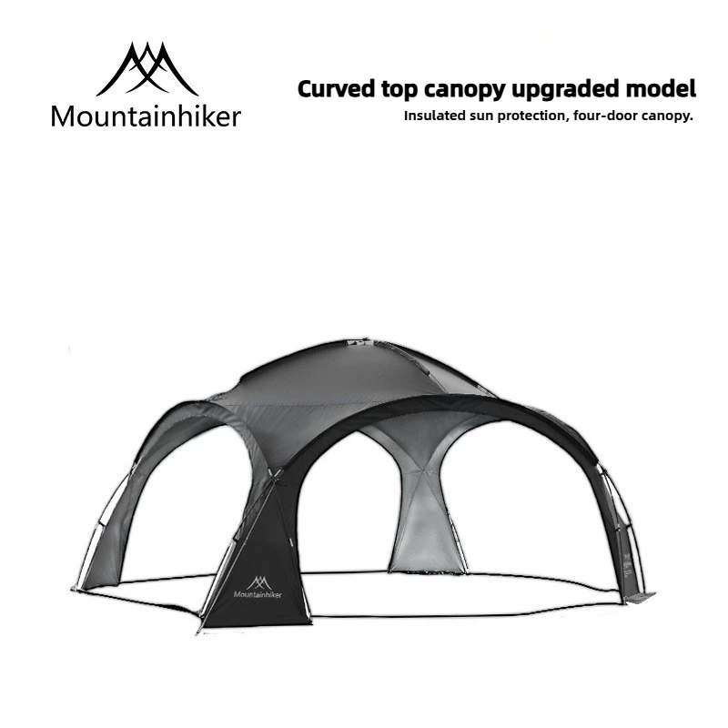 

Mountainhiker Camping Dome Tent Waterproof Dome Canopy 210D Silver Coated Oxford Fabric Large Awning Outdoor Hiking Shelter