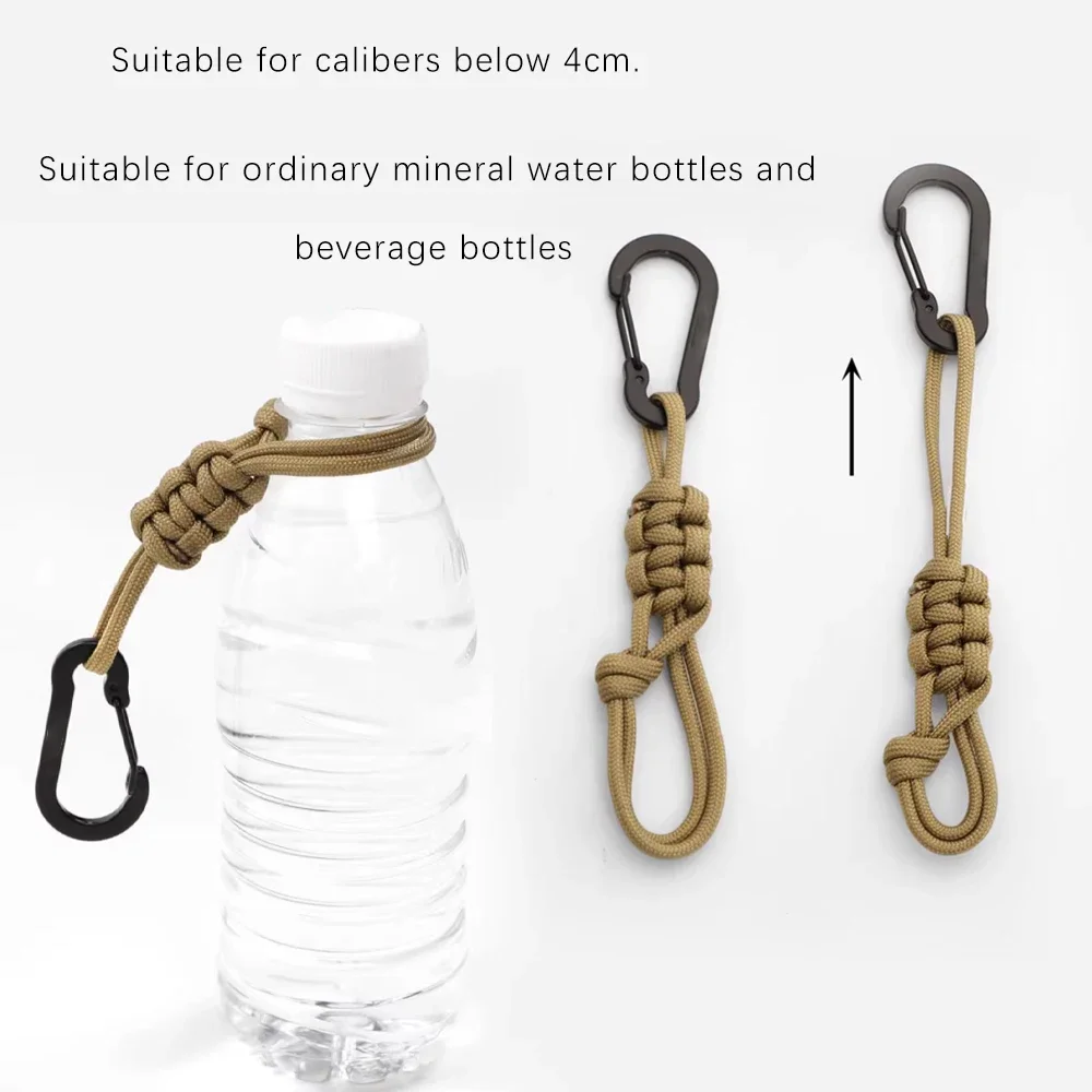 Premium Outdoor-Karabiner Multifunktionaler Universeller Wasserflaschen-, Hut- und Regenschirmhalter Tragbarer Anti-Verlust-Schlüsselanhänger – Detail 6