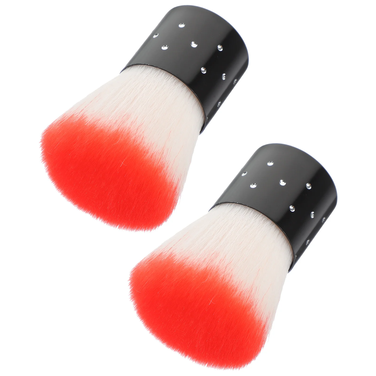 

2Pcs Dip Powder Nail Brush Set Safe Sturdy Durable for Perfect Nail Decoration At Home Dip Powder Brush for Nails