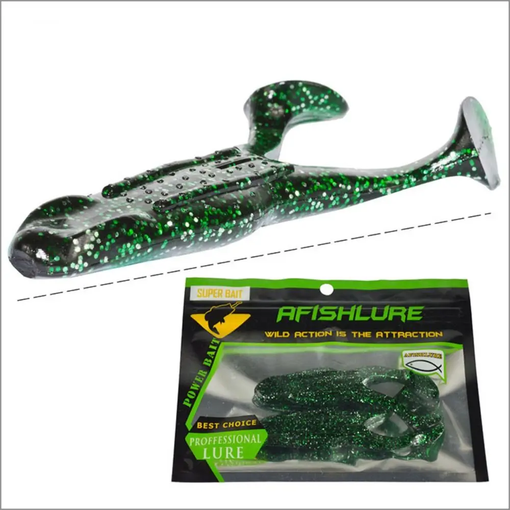 2PCS Soft Frog Fishing Lures Mini Soft Lure Fishing Gear Product 10.5cm/14g Artificial Bait Outdoor Fishing Tackle