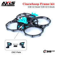 AxisFlying Cineon C30 V2 3inch/ C35 V2 3.5inch Frame Kit Cinewhoop Support DJI O3 for RC FPV Freestyle Racing Drone