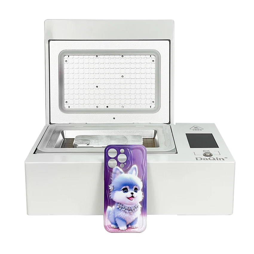 

New 3D Sublimation Heat Press Semi-Automatic For Custom Phone Cases Electric Engine Drive