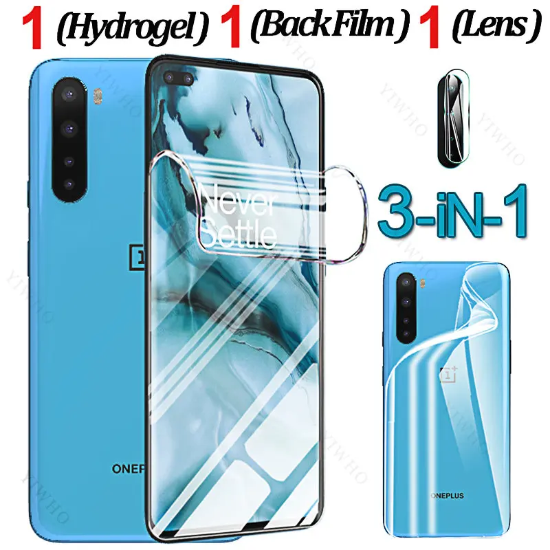 Hydrogel Film for Oneplus Nord Camera Glass Screen Protector for OnePlusNord 6.44\