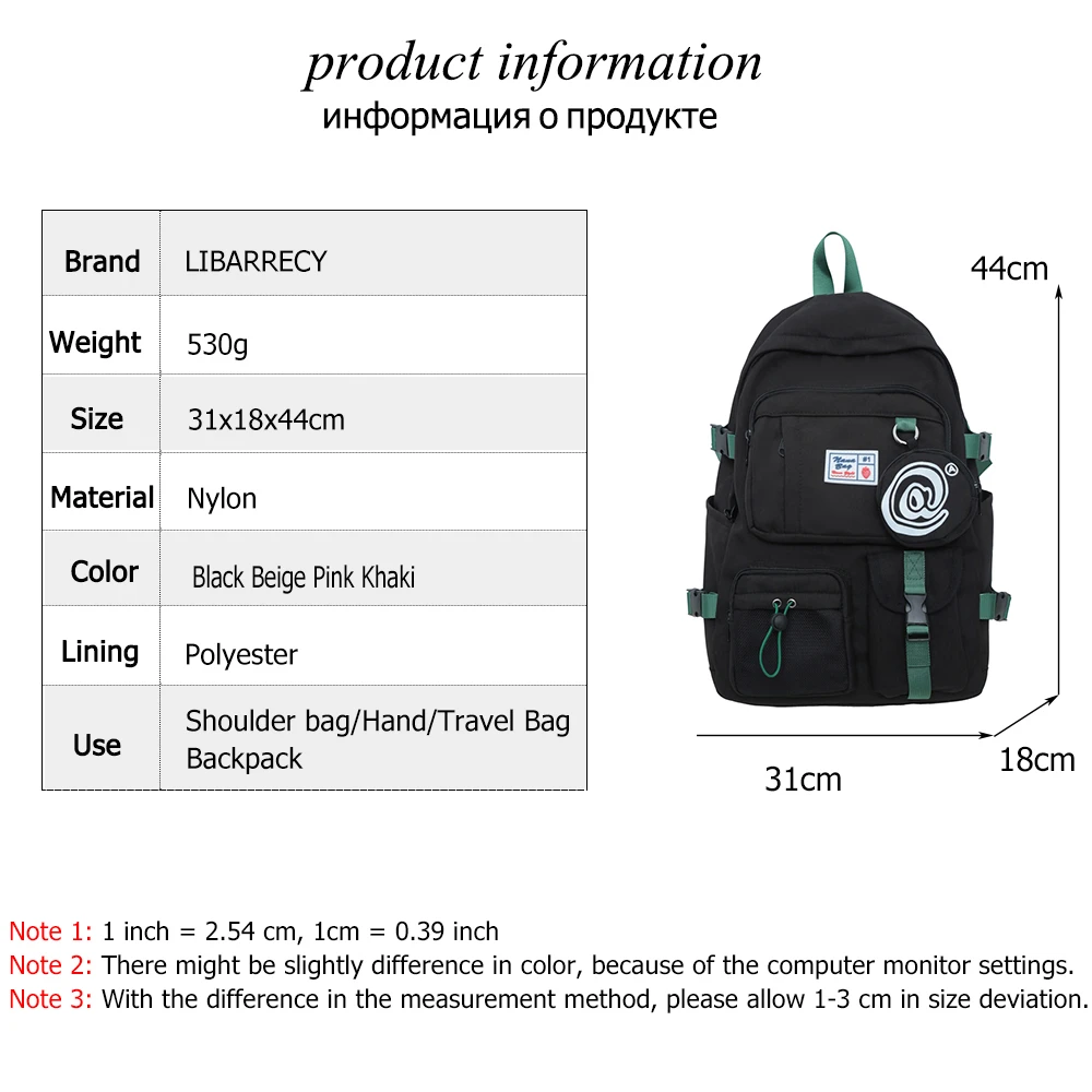 Waterproof Nylon Female College Backpack Women Laptop Bag Unisex Travel Backpack 2023 New Large Capacity Backpack for Women Sac