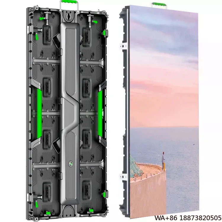 

Светодиодный дисплей Vcore Hot HD Видеостена P3.91 P4.81 Прокат Открытый Panatllas Панель Сценический экран Полноцветная реклама