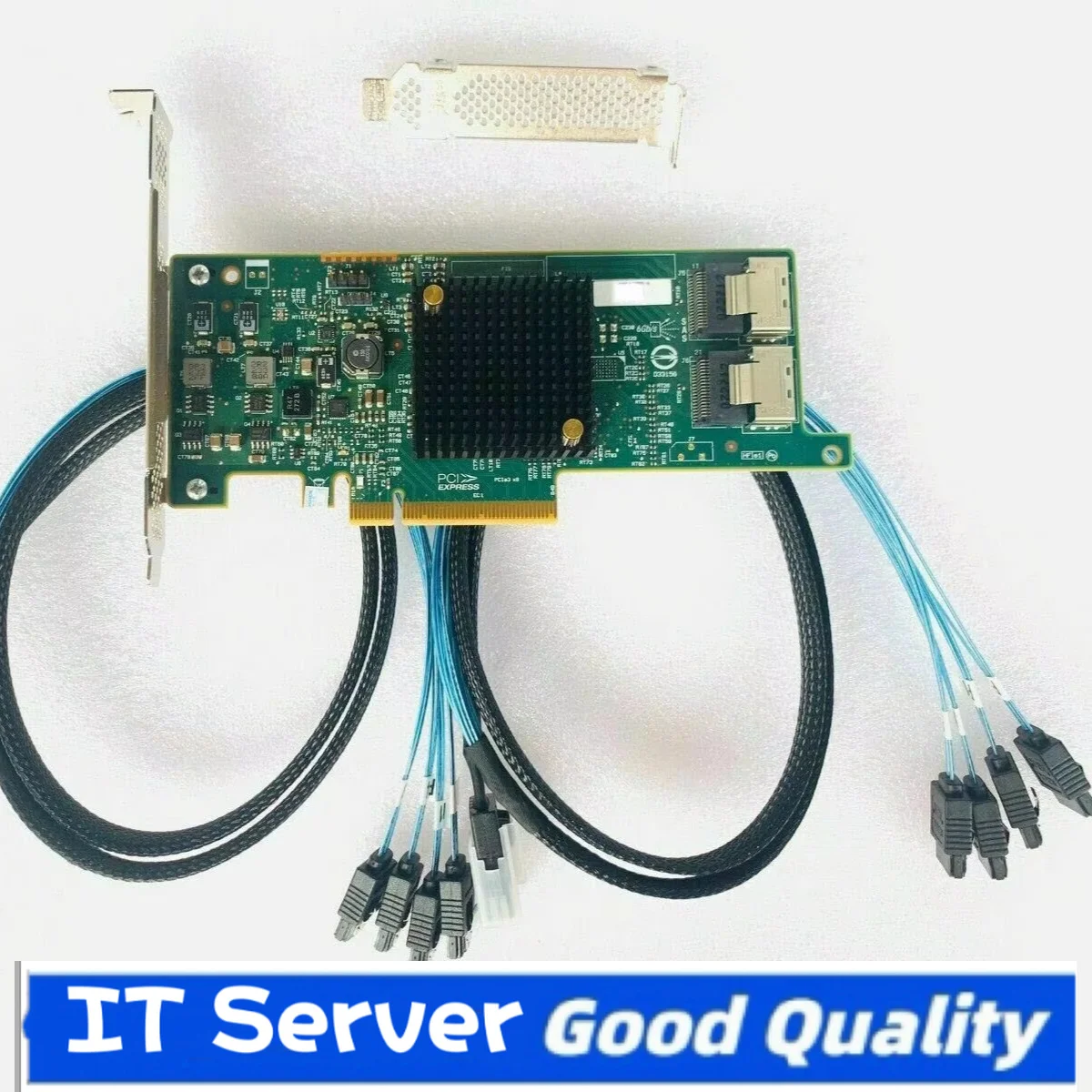 LSI 9205-8i IT Mode ZFS FreeNAS unRAID H220 6Gbs HBA +2*SFF-8087-SATA