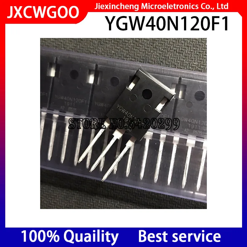 New original YGW40N120F1 YGW40N120 40N120 TO-247 40A 1200V IGBT 10PCS/LOT