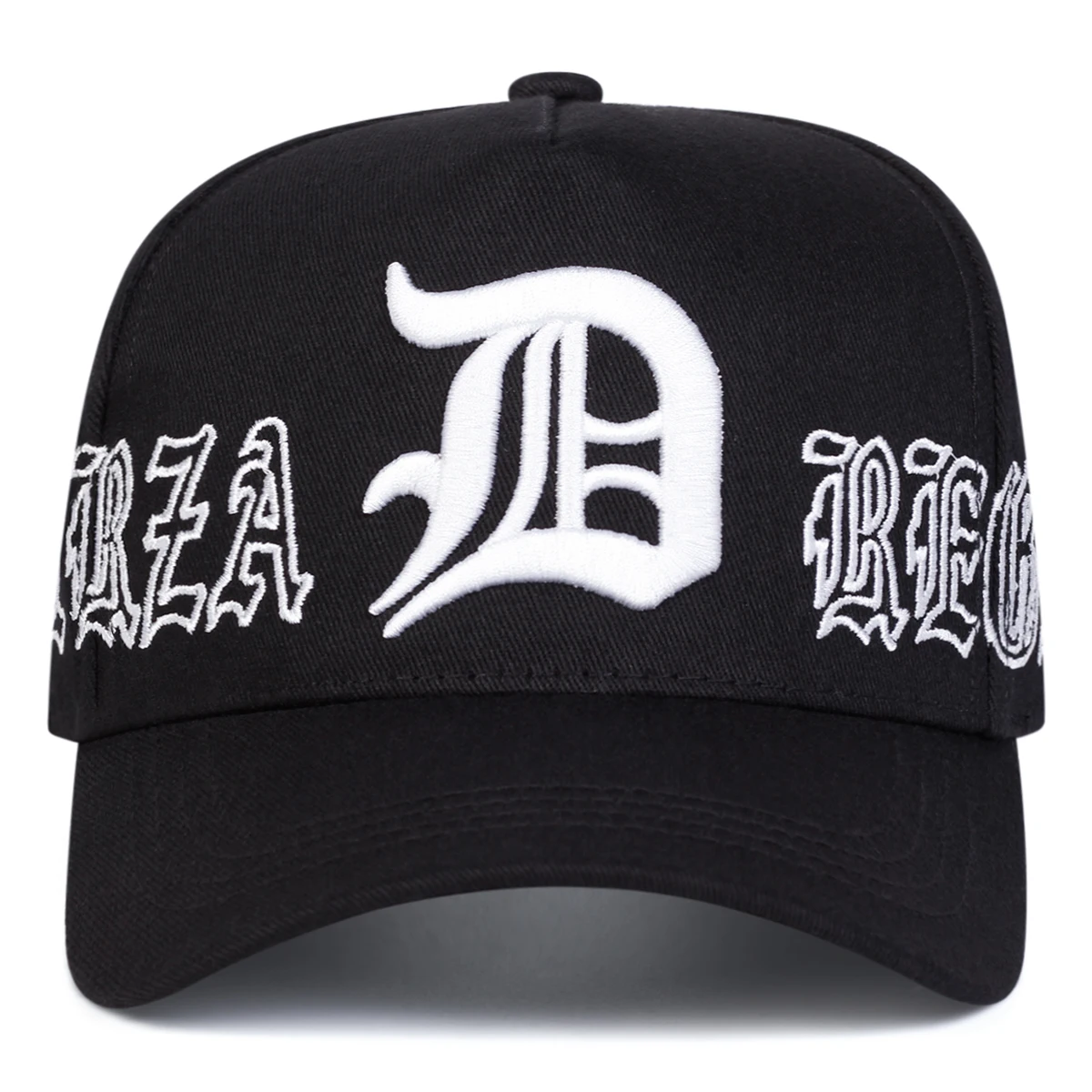 Unisex Gothic D Brief Stickerei Baseball Caps Frühling Herbst Outdoor Einstellbare Casual Hüte Sonnenschutz Hut Sport Kappe – Detail 4