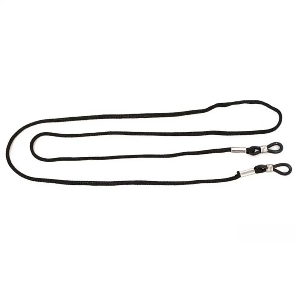 Cordão de Nylon Preto para Óculos De Sol, Corda Do Pescoço, Correia, Suporte Do Cabo, Acessórios De Óculos, Cabo De Viagem, 1Pc