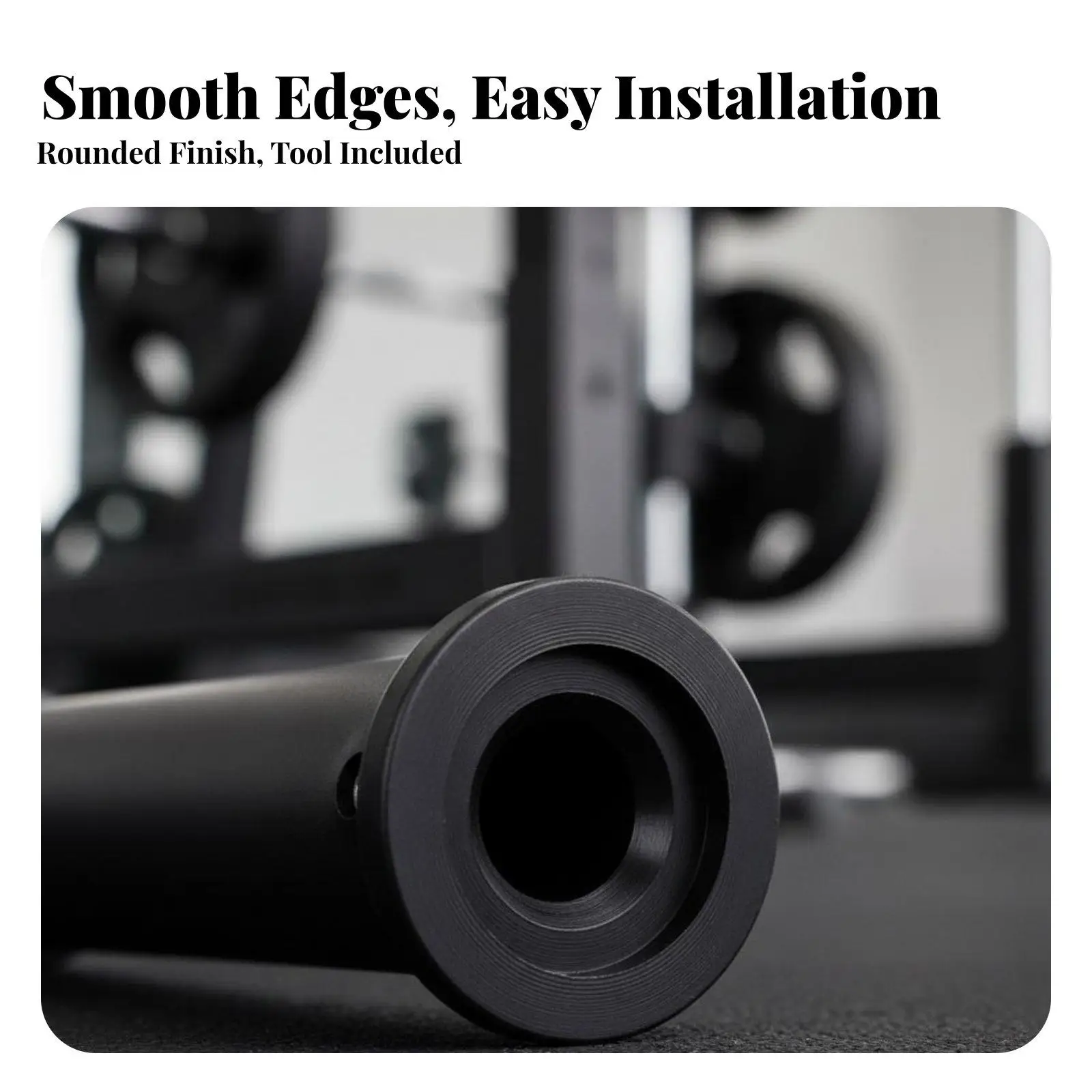 Barbell Adapter Sleeve Easy Installation Bar Diameter Converter 1 Inch to 2 Inch