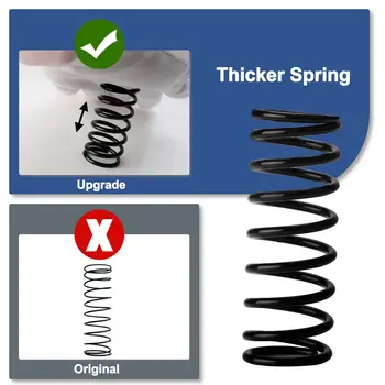 Nová sada 3 pružin brzdového pedálu pro Logitech G25 G27 G29 G920 volant, černá pružina brzdového pedálu s nástrojem 8 nejlepší prodej samolepky na volant logitech g29 - №6