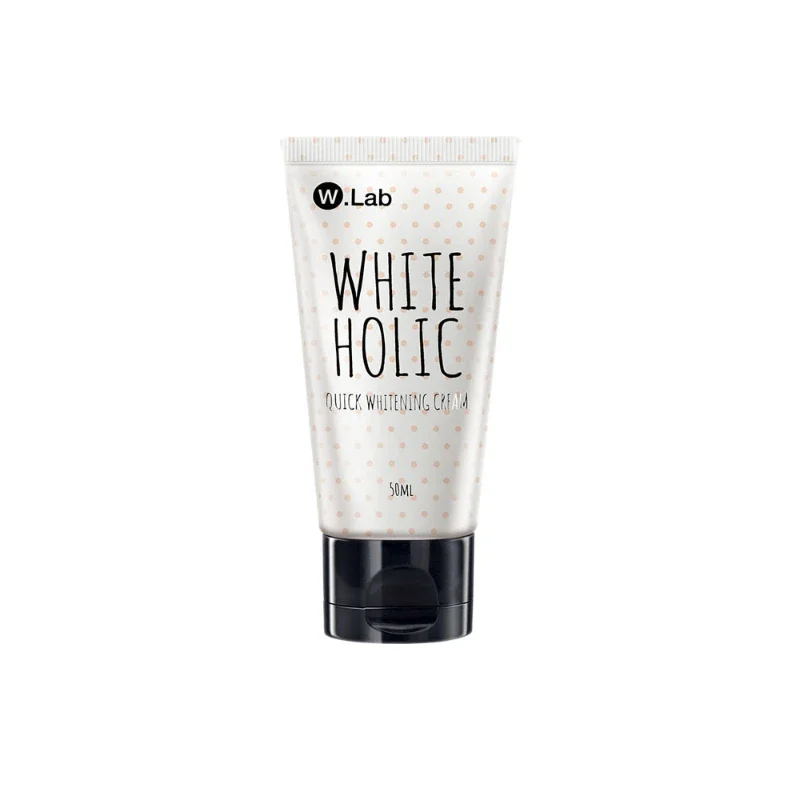 Korean Makeup Wlab White Holic Quick White Cream Face Skin Brightening Lightening Whitening Primer White Foundation Cosmetics