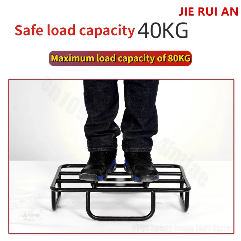 Motorcycle Universal Rear Fixed Iron Frame Electric Motorcycle Meal Delivery Bracket Base Heat Preservation Box Rack bike stand