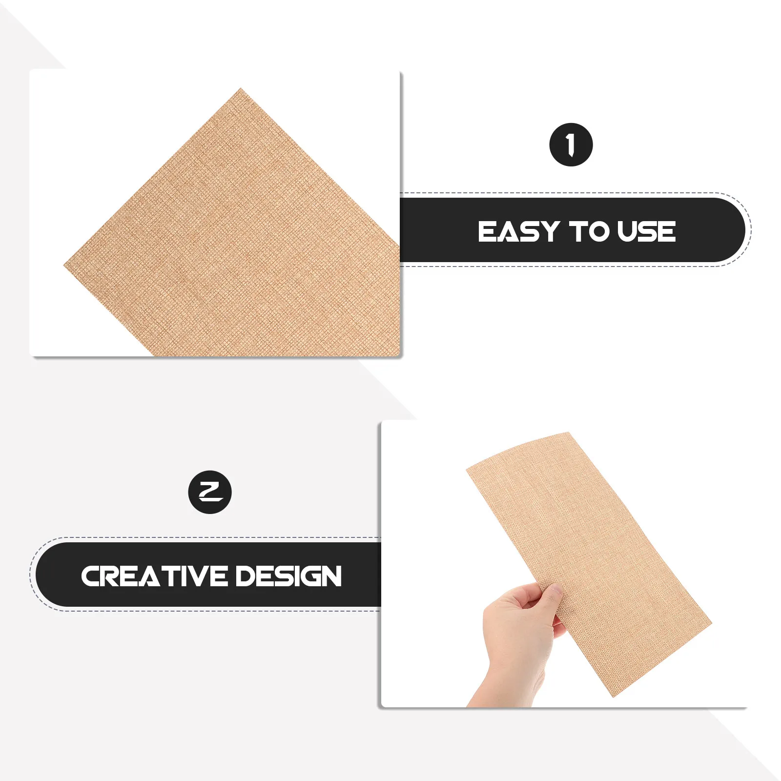 2Pcs Lampshade Diffuser Sheets Flexible Pendant Ceiling Light Covers Trimmable Soft Light Glare Reduction for Office Living Room view 4